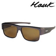 HAWK 新型薄框偏光太陽眼鏡套鏡(2用)HK1022-47