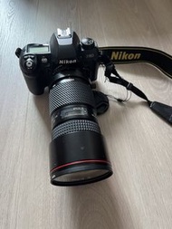 Nikon F80 SLR Film Camera with Tokina 80-200mm f/2.8 Lens