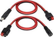 14AWG DC 5521Male/Female Power Plug to an-der-Son Cable 45A Solar Connector to DC5.5X2.1MM Cable Com