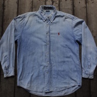 Kemeja lengan panjang Ralph Lauren second