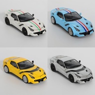 SH Little Toy 1: 64 Ferrari Ferrari F12 TDF Open Cover Alloy Car Model
