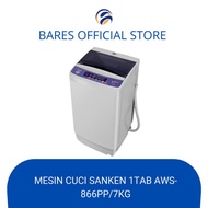 Mesin Cuci Sanken Aw S 866 Pp Mesin Cuci 1 Tabung 8Kg