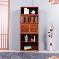 緬甸花梨木書櫃新中式自由組合櫃子紅木傢俱置物櫃大果紫檀收納櫃