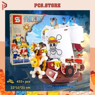 Đồ Chơi Lắp Ráp Tàu Thousand Sunny One Piece Phim Đảo Hải Tặc 432 Chi Tiết Kèm Sách Hướng Dẫn - PCS
