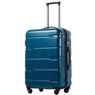 Luggage Expandable(only 28") Suitcase PC+ABS Spinner Built-In TSA lock 20in 24in 28in Carry on (Cari