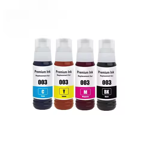 003 Color Compatible Bottle Water Based Refill Dye Ink for Epson L3110 L1110 L3100 L3116 L3150 L3156