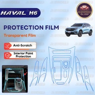 GWM Haval H6 HEV Interior Protective Cover Transparent Film Anti Scratch Haval H6 HEV Accessories