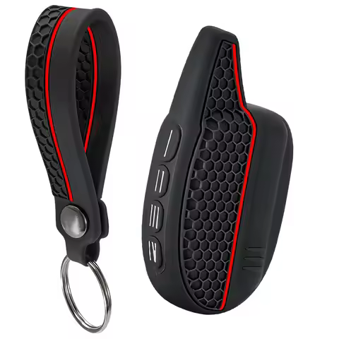 New Fashion M7/M8/M9 Silicone Key Case for Scher-khan Magicar 7/8/9/10/11/12 101 LCD Two Way Car Ala