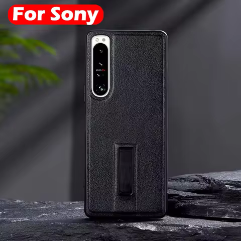 Original Case For Sony Xperia 1 III IV V VI 5 II III IV V Luxury Leather Back Cover Case For Sony So