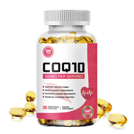Softher Coenzyme Q10 Capsule Support Heart and Joint Health CoQ10 Supplement Support Cardiac Antioxi