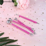 haostontop3u 4 PCS Fondant Cake Decorating Pen Metal Ball Flowers Sugar Craft Modelling Tools MY