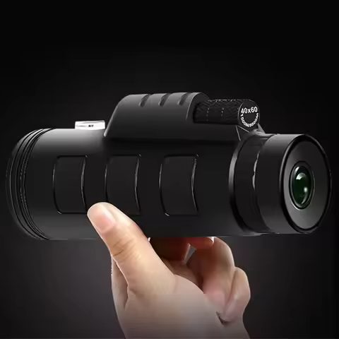 40X60 HD Professional Telescope Monocular Night Powerful Binoculars Waterproof Mini Pocket Zoom