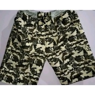 Rip army pants with nice motifs