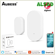 ALSKD Tuya Smart Zigbee Door Sensor Window Sensor Alarm Security Protection Smart Home Smart Life Control Work With Alexa Google Home DJFUH