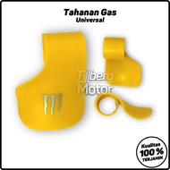 Variasi Handgrip Monster Tahanan Gas Pegas Plastik Warna Sandaran Tangan Grip Aksesoris Motor Unives