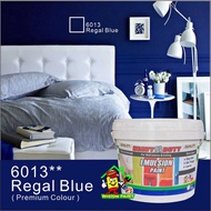 HLM6013 ** WIRA BLUE ( 7L ) HEAVY DUTY EMULSION PAINT Cat Interior / Ceiling / WALL FINISH / CAT RUM