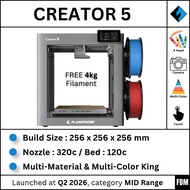 [ FLASHFORGE ] CREATOR 5 FDM 3D Printer