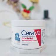 CeraVe Itch Relief Moisturizing Cream 340g ใช้กับผื่นคัน ผื่นภูมิแพ้ ชุ่มชื้น อ่อนโยน