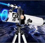 Ultra Hd, 114 Mm Aperture 700mm AZ Mount Astronomical Reflectors Telescope Adjustable, Portable Tele