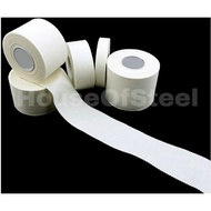 Adhesive Sports Tape [Sports Binding Tape] Athletic Tape; Muscle Tape Cotton White Sports Tape Strap