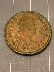 舊香港1961年1毫硬幣