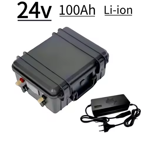JN 24v 100ah Li-ion battery pack 24V lithium battery pack 100Ah waterproof battery rechargeable for