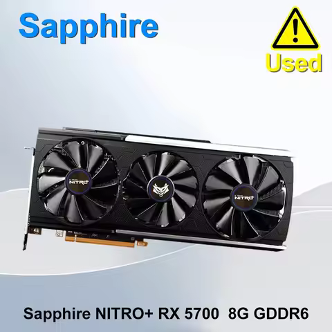 Sapphire NITRO+ RX 5700 8G GDDR6 14000MHz GDDR6 8GB 2×HDMI 2×DisplayPort Graphic Card