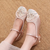 Autumn New Style Antique Embroidered Shoes Hanfu Shoes Old Beijing Cloth Shoes Shoes Single Shoes Su
