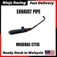 MODENAS CT115 EXHAUST ( ORIGINAL ) 18087-514-0034 // CT115S CT115-S CT115 S CT 115 MUFFLER EKZOS EXH