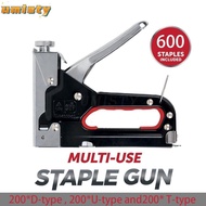 UMISTY Construction Stapler, Powerful 4 in 1 Nailer,  Heavy Duty With 600 Staples 4-14mm Stapler Woo