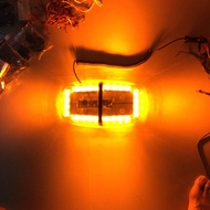 Red Blue Roof Light-Long Row LED Warning Light-Strobe Light 24W Or 56W 88W High Brightness-Engineeri