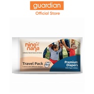 Nino Nana Travel Pack Tape Diapers L (9-13kg) 3pcs