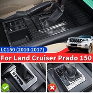 For LHD Toyota land cruiser prado LC150 2010-2017 Interior accessories upgrade Stainless Steel Trans