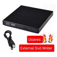 USB 2.0 External Dvd combo CD-RW Burner Drive Dvd ROM Black