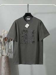 LOEWE 26新款短袖 刺繡經典logo短袖T恤