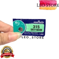 LE STORE - ORIGINAL MURATA BATTERY! WATCH BATTERY NUMBER: SR 716SW / 315!! WATCH BATTERY! ORIGINAL!!