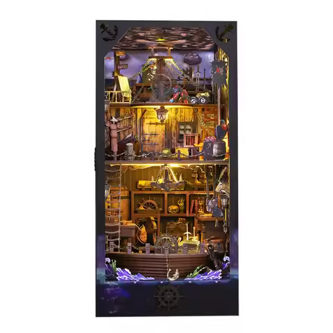 DIY Shuli Yading No. Assembled three-dimensional book DIY hut three-dimensional book handmade model 