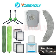 For IRobot Roomba J7  J7+  J7+combo Robot Vacuum Cleaners Accessories Main Brush Side Brush HEPA Fil