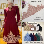 ✨SULAM KERAWANG✨BORDERLACE SIMPLE LACEMEWAH SESUAI UNTUK BAJU NIKAH KLASIK TUNANG KURUNG PAHANG MODE