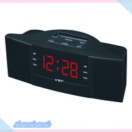 Shanshan Exquisite Dual Band Alarm Sleep Clock AM/FM Radio with LED Display European Plug