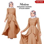 Modern Trendy Fashion Stylish Jubah Muslimah by KM Fashion (Hot Item)