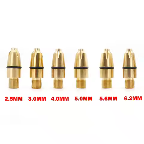 Gelcoat Spray Gun Nozzle 2.5/3.0/4.0/5.0/5.6/6.2MM Nozzles for ES-100 and ES-200 Spare nozzles for M