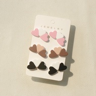 Fashion Love Oil Painting Earrings Zebra Pattern Black And White Devils Eyes Girl Clay Texture Acryl