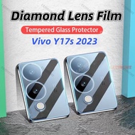 Vivo Y17s 2023 3D Camera Lens Protector For Vivo Y17s VivoY17S sY17 Y 17 17Y Y17 S 4G 5G 2023 Clear Transparent Tempered Glass Back Camera Protective