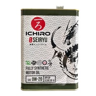 [FREE Oil Filter,Injector Cleaner,Engine Flush] MADE IN JAPAN Ichiro Seiryu 0W-20 API SP Fully Synthetic Engine Oil 4L