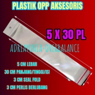 OPP Plastic Plong-Perlis 5 x 30 (Accessories Souvenir/) - Opp Plastic 5x30 cm Accessories