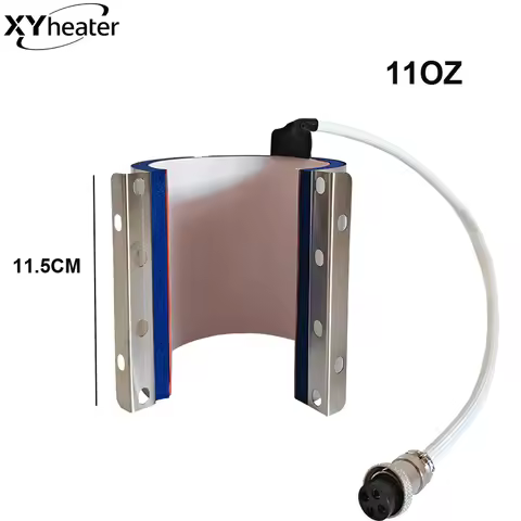 11OZ Sublimation Machine Silicone Mug Heating Pad Heat Press Parts For Mugs Printing Press Mold 7.5-
