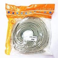 NYK Cat 6 RJ45 UTP LAN Cable (25 Meters)