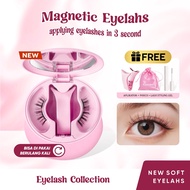 MATA [BUY 1 GET 4] Premium Soft Magnetic Eyelashes By Laniakea Professional Reusable Glueless Magnet