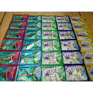 Clear Shampo Klir Shampoo Sachet-CLEAR SHAMPO ISI 12 SACHET COMPLETE SOFT CARE CLEAR MENTHOL CLEAR M